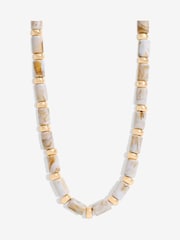 Mood Gold Tone Resin Allway Necklace - Image 1 of 3
