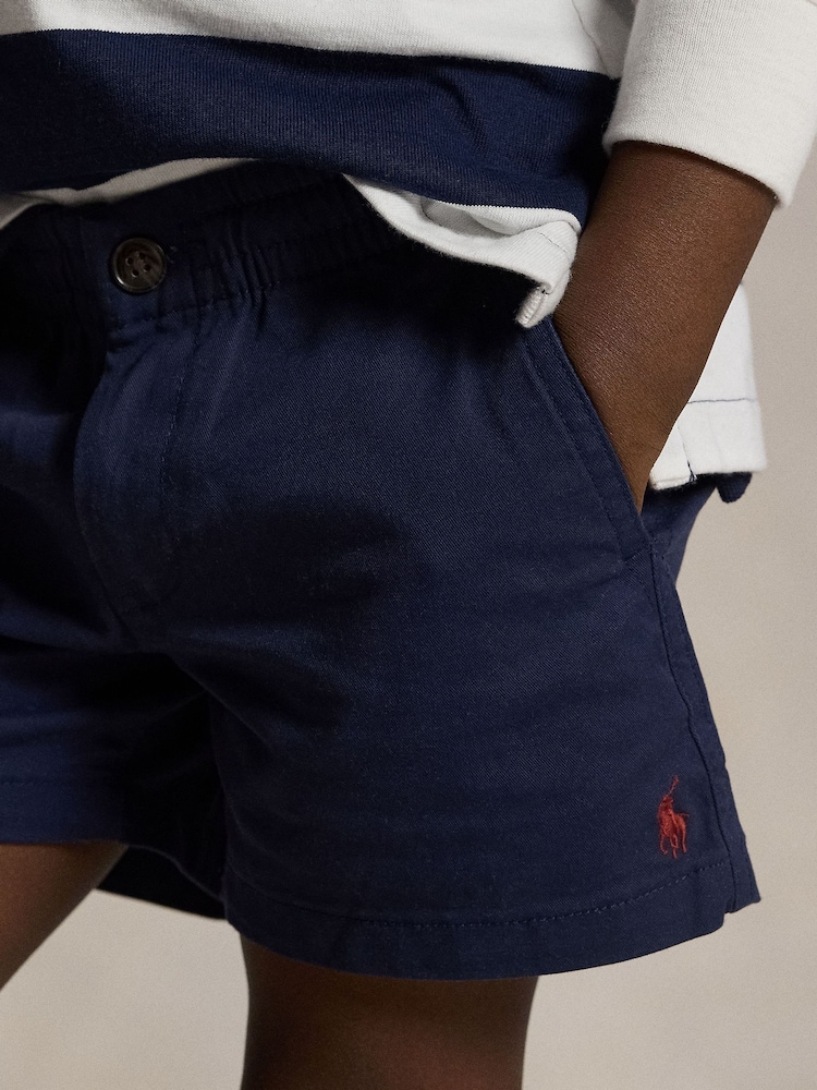 Blau - Polo Ralph Lauren Boys Prepster Flex Abrasion Twill Chino Shorts - Bild 5 von 5