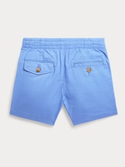Polo Ralph Lauren Light Blue Boys Prepster Flex Abrasion Twill Chino Shorts - Image 2 of 6