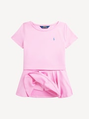 Polo Ralph Lauren Pink Girls Jersey Cotton Skirt - Image 2 of 7