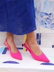 Linzi Tavia Slingback Court Heels - Imagen 1 de 5