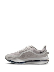 Nike Light Grey Pegasus Premium Running Trainers - Image 4 of 11