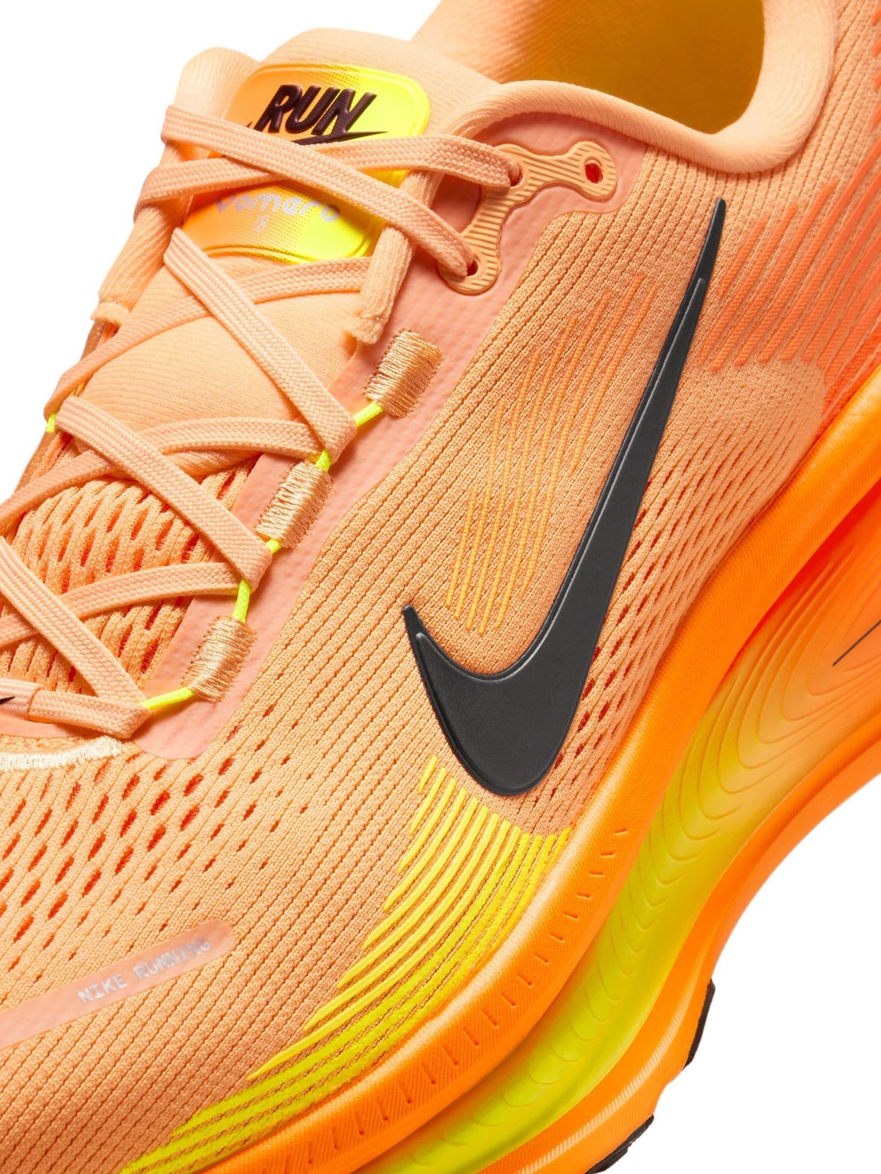 orange nike running trainers