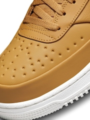Nike Tan Brown Court Vision Mid Trainers - Image 9 of 10