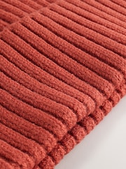 Pumpkin Orange Knitted Beanie Hat (1-16yrs) - Image 3 of 3