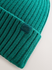 Forest Green Knitted Beanie Hat (1-16yrs) - Image 4 of 5