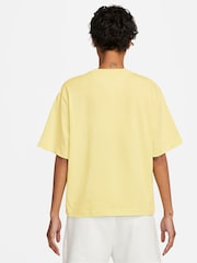 Nike Yellow Fit Oversized Boxy T-Shirt - Image 2 of 3