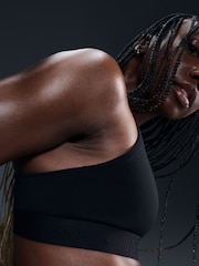 Nike Black Indy Light Support Padded Sports Bra - Image 3 of 7