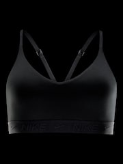 Nike Black Indy Light Support Padded Sports Bra - Image 6 of 7