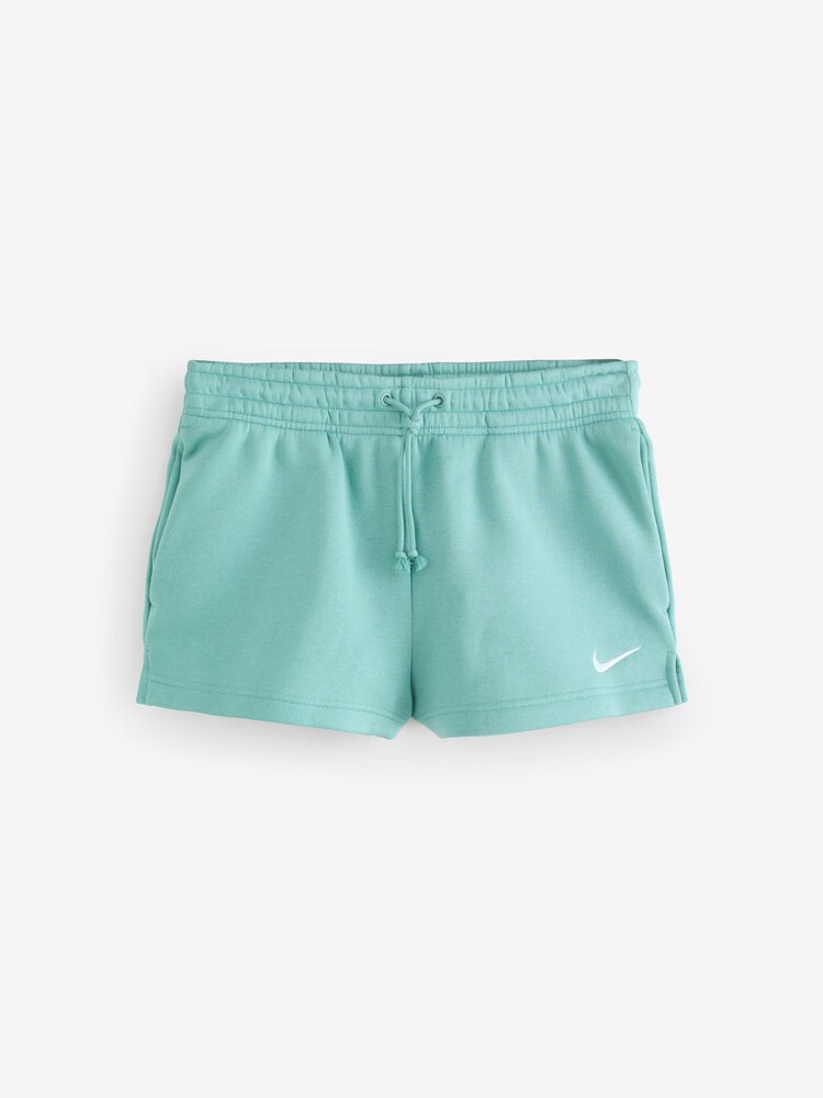 Nike Blue Phoenix Fleece Mid Rise Shorts - Image 5 of 5 Nike Blue Phoenix Fleece Mid Rise Shorts - Image 5 of 5