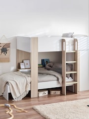 Julian Bowen Pale Wood And White Horizon Kids Bunk Bed - Image 1 of 10