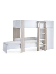 Julian Bowen Pale Wood And White Horizon Kids Bunk Bed - Image 3 of 10