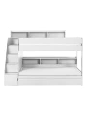 Julian Bowen White Camelot Kids Staircase Bunk Bed - Image 5 of 6