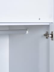 Julian Bowen Wood and White Ocean Kids Highsleeper Bed - Image 9 of 12