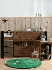 Julian Bowen Wood And Black Otis Kids Midsleeper Bed - Image 1 of 5