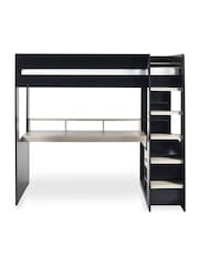 Julian Bowen Black And Pale Wood Blaze Kids Gaming Highsleeper Bed - Image 3 of 11