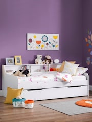 Julian Bowen Pure White Grace Kids Daybed And Ellie Under Bed - Image 1 of 2