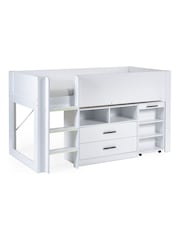 Julian Bowen White Otis Kids Midsleeper Bed - Image 2 of 12
