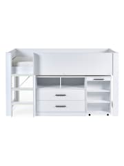 Julian Bowen White Otis Kids Midsleeper Bed - Image 4 of 12