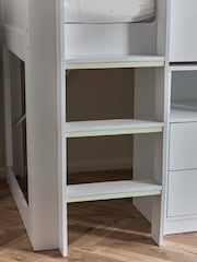 Julian Bowen White Otis Kids Midsleeper Bed - Image 9 of 12