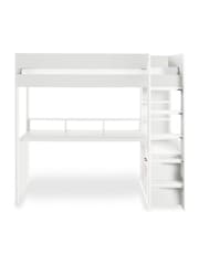 Julian Bowen All White Blaze Kids Gaming Highsleeper Bed - Image 3 of 4