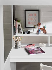 Julian Bowen All White Blaze Kids Gaming Highsleeper Bed - Image 4 of 4