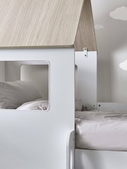 Julian Bowen Pale Wood And White Orpheus Kids Midsleeper Bed - Image 9 of 10