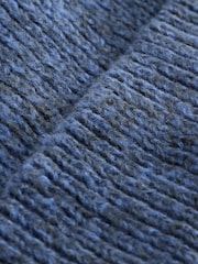 Blue Chunky Knit Beanie Hat (1-16yrs) - Image 2 of 3