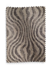 Animal Swirl Jacquard Eyelet Lined Curtains - Imagen 5 de 5
