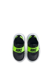 Nike Black Volt Infant Flex Runner 4 Trainers - Image 10 of 10
