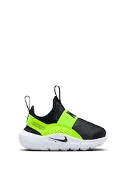Nike Black Volt Infant Flex Runner 4 Trainers - Image 4 of 10