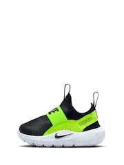 Nike Black Volt Infant Flex Runner 4 Trainers - Image 5 of 10