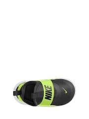 Nike Black Volt Infant Flex Runner 4 Trainers - Image 6 of 10
