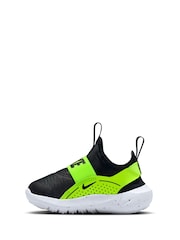 Nike Black Volt Infant Flex Runner 4 Trainers - Image 7 of 10
