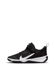 Negro/Blanco - Nike Junior Omni Court Trainers - Imagen 2 de 11