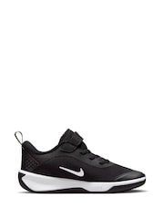 Negro/Blanco - Nike Junior Omni Court Trainers - Imagen 3 de 11