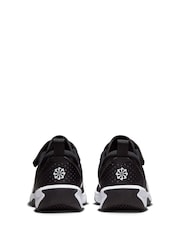 Negro/Blanco - Nike Junior Omni Court Trainers - Imagen 6 de 11