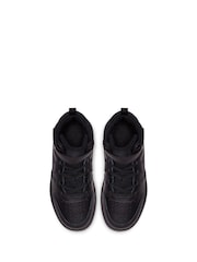 Nike Black Junior Court Borough Mid Trainers - Image 5 of 6