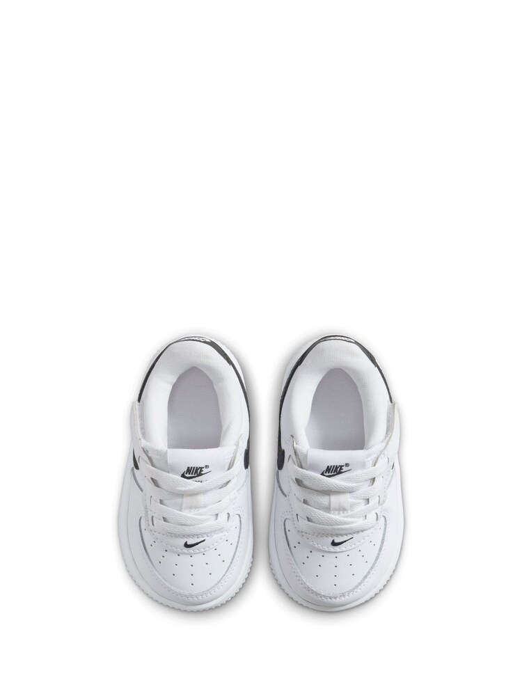 Nike White/Black Infant Air Force 1 Easy On Trainers - Image 9 of 9 Nike White/Black Infant Air Force 1 Easy On Trainers - Image 9 of 9