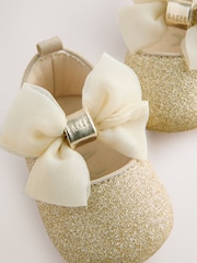 Baker by Ted Baker Baby Girls Padders Shoes With Bow - Image 5 of 6