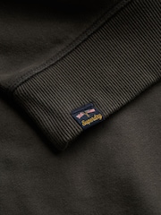 Superdry Grey Athletic Relaxed Crew 100% Cotton Sweatshirt - Image 6 of 6