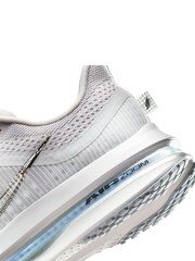 Nike Grey Pegasus Premium Road Running Trainers - Image 8 of 11