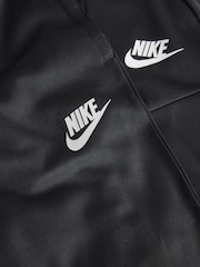 Nike Black Dri-FIT Poly Zip Through Tracksuit - Image 6 of 7