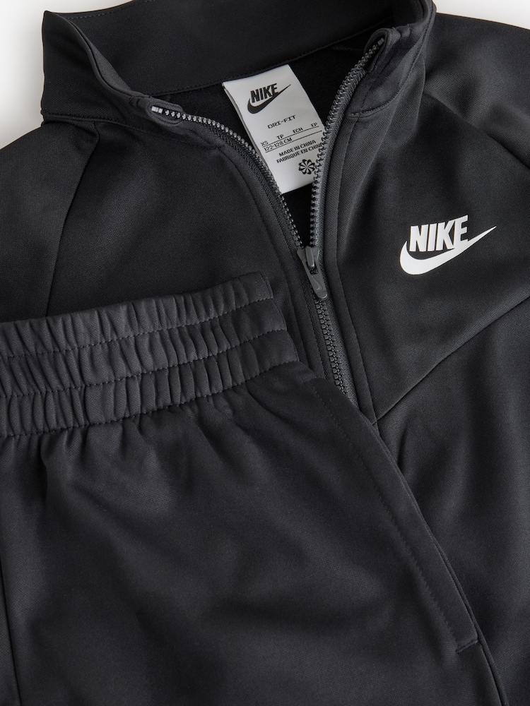 Nike Black Dri-FIT Poly Zip Through Tracksuit - Image 7 of 7 Nike Black Dri-FIT Poly Zip Through Tracksuit - Image 7 of 7