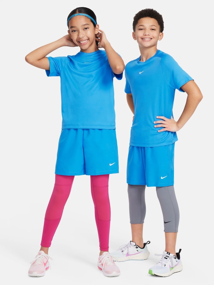 Nike Photo Blue Dri-FIT Multi Training Shorts - Image 9 of 9