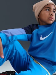 Nike Photo Blue Dri-FIT Poly Crew Tracksuit - Image 7 of 7