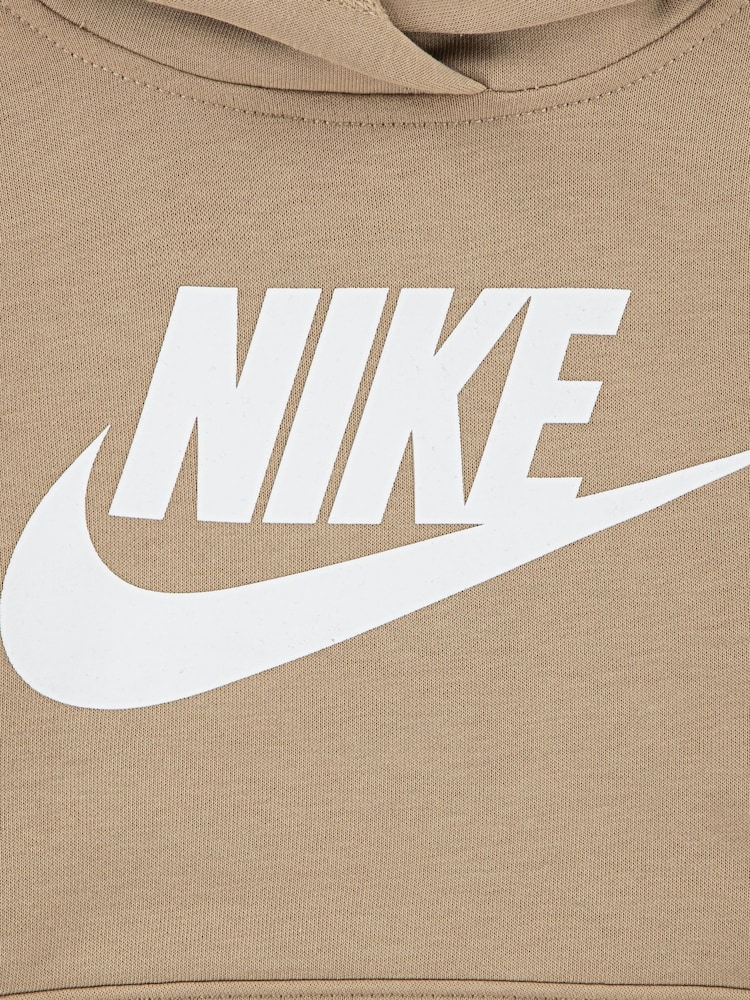 Naravni - Trenirka iz flisa Nike Little Kids Club - Slika 4 iz 4