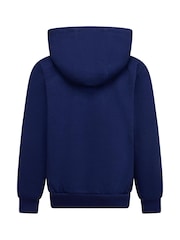 Nike Navy Little Kids Club Fleece Zip Through Hoodie - Image 2 of 5