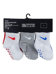 Nike Blue Infant Colour Pop Ankle Socks 6 Pack - Image 5 of 7