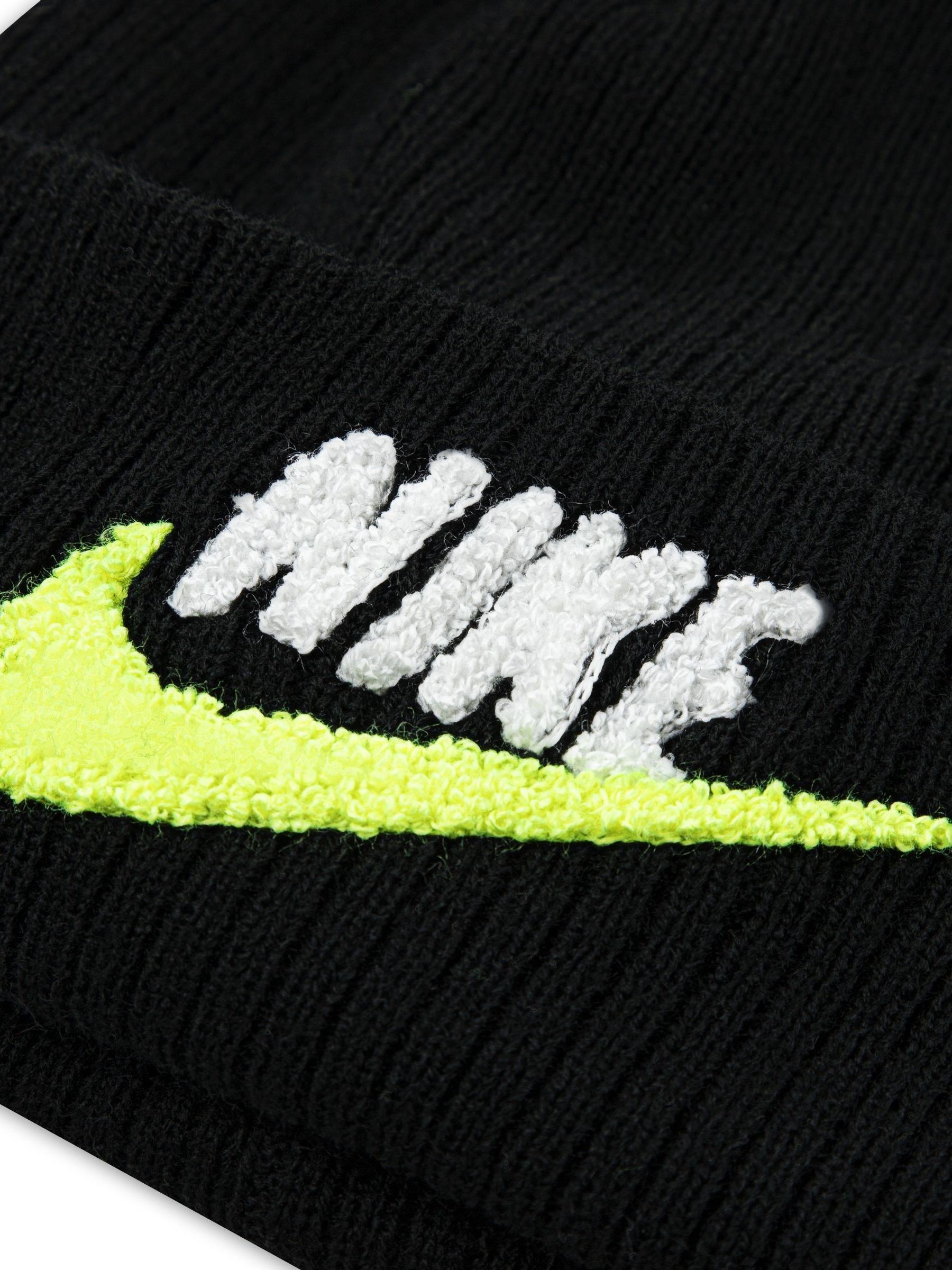 nike neon beanie